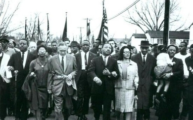 Martin Luther King Jr 1965 Selma March Photo Print