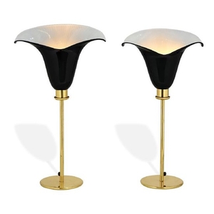 Murano lamps, pair