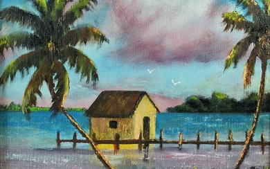 NORMAN WRIGHT FLORIDA PAINTING
