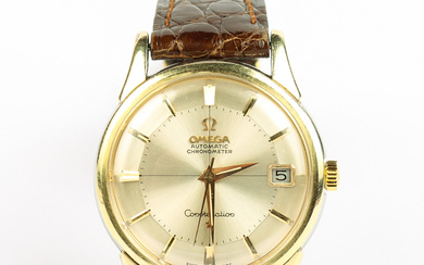 OMEGA, “Constellation”, Pie Pan dial, men's wristwatch, 1961.
