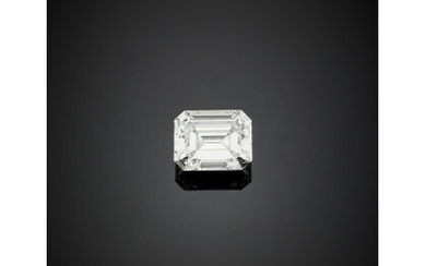 Octagonal step cut ct. 1.67 diamond. Appended diamond report CISGEM n. 20639IAA 21/10/2021, Milano