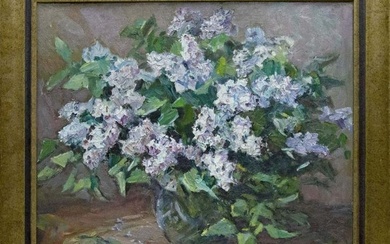Oil painting Flowers Sokolova Zinaida Ivanovna