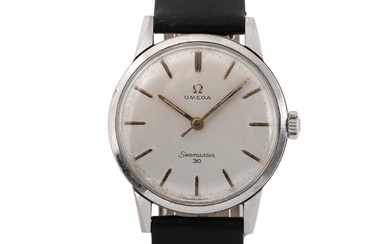 Omega A wristwatch of steel. Model Seamaster 30, ref. 135.003–62 SC. Mechanical...