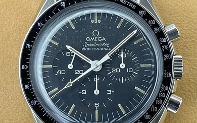 Omega - Speedmaster Professional Long S&R Black Dial - 3590.50 - Unisex - 1991