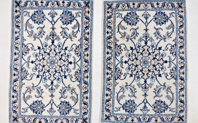 Paar Nain Neu mit Seide feiner - Carpet - 90 cm - 60 cm