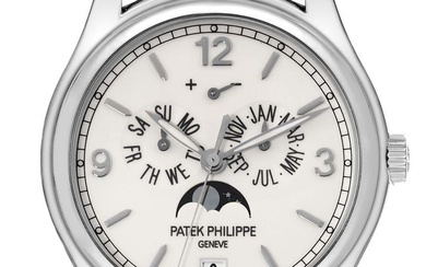 Patek Philippe Complications Annual Calendar White Gold Mens Watch 5146G