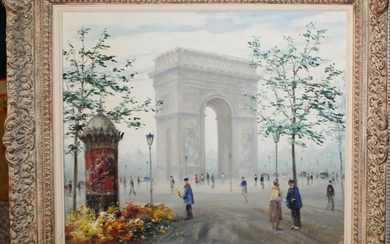 Paul Gagni (FR 1893-1962) L'Arc de Triomphe