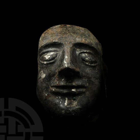 Phoenician Silver Face Mask