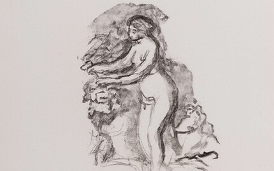 Pierre-Auguste Renoir (1841-1919) Femme au Cap de Vigne (Delteil 44, Stella 44)