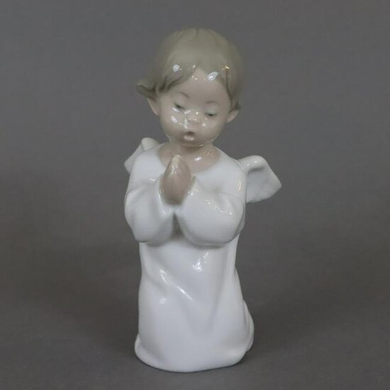 Porzellanfigur "Betender Engel" - Lladro, Spanien