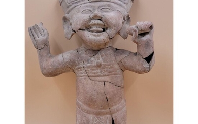 Pre Colombian Veracruz Pottery Sonriente Figure