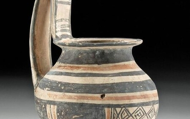 Published Greek Daunian Polychrome Tripod Jar
