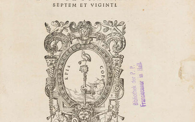 Ramus (Petrus) Arithmeticæ libri duo: geometriæ septem et viginti, first edition, Basel, heirs of Eusebius & Niklaus Bischoff, 1569.