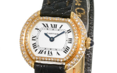 Reloj CARTIER Paris, Mod ELLIPSE SM CR86231100, para señora.
