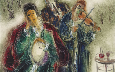 Reuven Rubin (1893-1974), Musicians of Safed