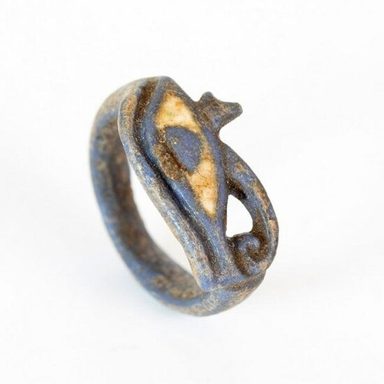Ring with udjad. Culture Ancient Egypt, New Empire