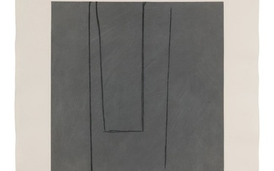 Robert Motherwell (American, 1915-1991) Slate Gray Pintura, 1975