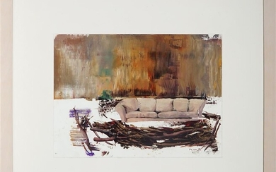Robert Simpson (1955 - ) - Nesting Piece, 2001 29.5 x 39.5 cm (frame: 55 x 65 x 2 cm)