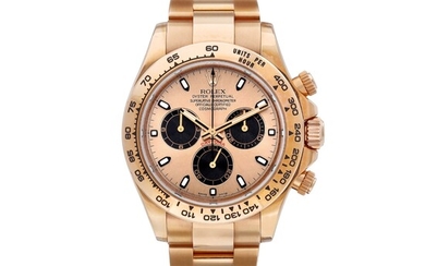 Rolex Cosmograph Daytona, Reference 116505 | An Everose gold chronograph wristwatch with bracelet, Circa 2010 | 勞力士 | Cosmograph Daytona 型號116505 | 永恆玫瑰金計時鏈帶腕錶，約2010年製