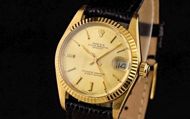 Rolex - Oyster Perpetual Datejust - 18K Gold - "NO RESERVE PRICE" - 6827 - Unisex - 1970-1979