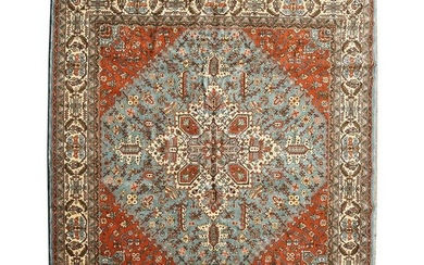 Romanian Bucaresti Style Wool Carpet.