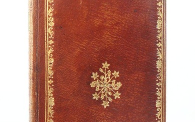 Saint Lambert - Les Saisons, poème. Fables orientales & Voyage à la Mecque [reliure en maroquin rouge] - 1769