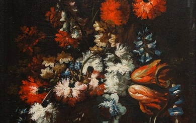 Scuola lombarda del XVII secolo, cerchia di Margherita Caffi - Vaso di fiori
