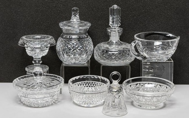 Set Vintage Waterford Crystal Glass Pieces