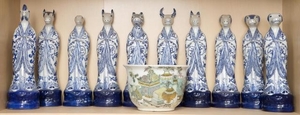 Set of Ten Chinese Porcelain Zodiac Figures
