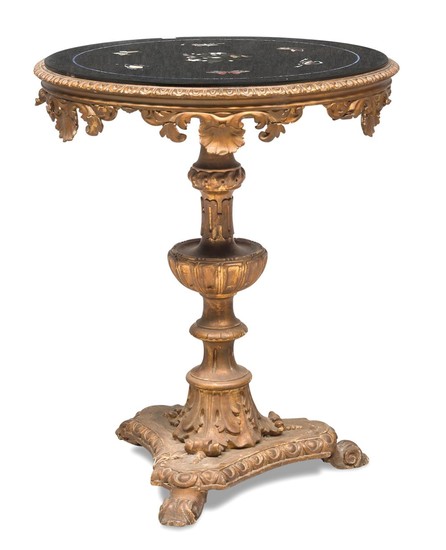 Small Table In Giltwood - 19TH CENTURY