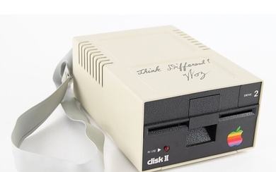 Steve Wozniak Signed Apple II Floppy Disk Drive