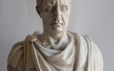 Studio Todini - Sculpture, Julius Caesar - Plaster - Late 20th century