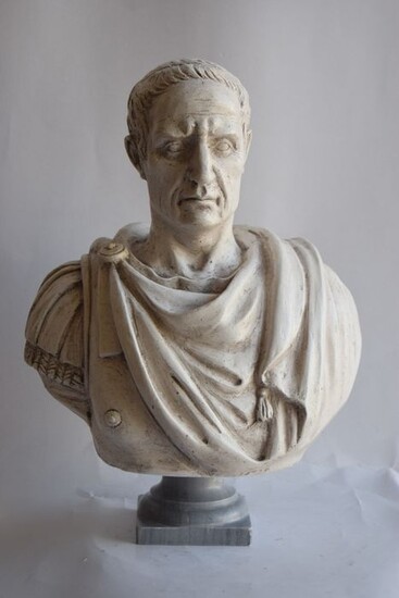 Studio Todini - Sculpture, Julius Caesar - Plaster - Late 20th century