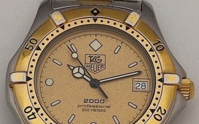 TAG Heuer - 2000 Series "Big Face" Professional 200m Divers Watch. Rare - 964.006 - Men - 1990-1999