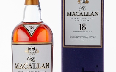 The Macallan 18 Year Old 43.0 abv 1997 (1 BT70)