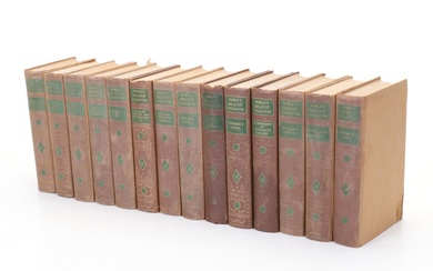 "The World's Greatest Literature" Fourteen-Volume Partial Set, 1936