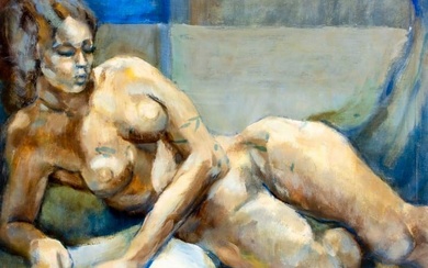 Thelma Thal (NY,1903-2001) oil painting