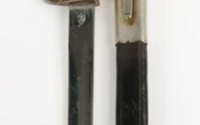 Third Reich Police Bayonet by Clemen & Jung, Solingen