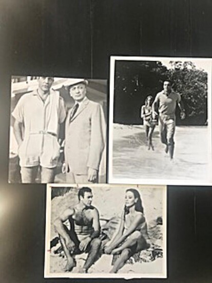 SOLD. Three original b/w promotional photographs of the actor Sir Sean Connery – Bruun Rasmussen Auctioneers of Fine Art
