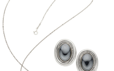 Tiffany & Co. Hematite, Gold, Sterling Silver Jewelry Stones:...