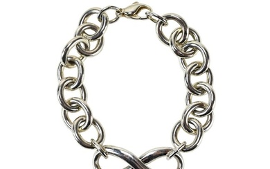Tiffany & Co Sterling Silver Infinity Bracelet