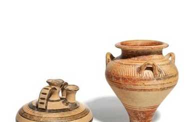 Two Mycenaean Pottery Vessels