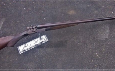 United States - 1875 - Boston Arms NY - Hammergun - Double Barrel - Centerfire - Shotgun - 12 ga