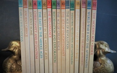 Universal History of the World, Golden Press 1966, Complete 16 Volume Set