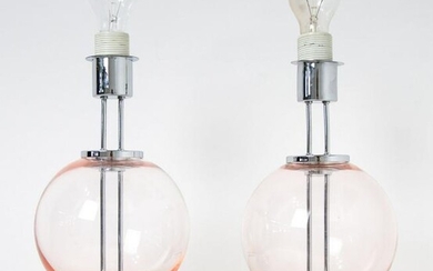 Veart, designed by Tony Sugars, pair of table lamps in