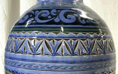 Vintage Hand Crafted Ceramic Vase Vessel