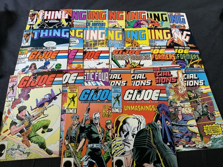 Vintage Marvel Comics THE THING & Others