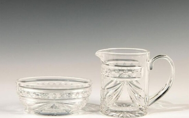 Waterford Crystal, Overture Cream And Sugar Set