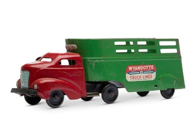 Wyandotte Toys Semi-Trailer Stake Truck