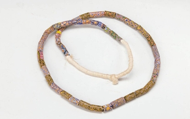 necklace Mille Fiori, probably Italy, around 1930,...